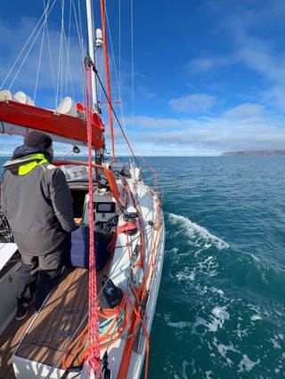 Erik sails Svalbard