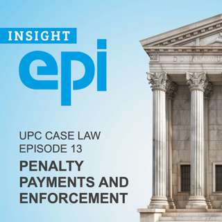 Penalty payments and enforcement at the UPC | UPC e13