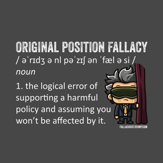 Original Position Fallacy