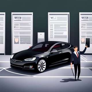 Tesla Car Registration and Insurance Holder: The Complete Organizer for Tesla Vehicles (Black)
