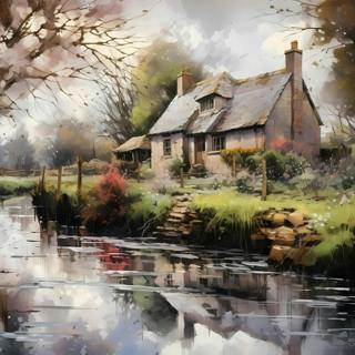 đŽđ§đ” Soothe your MIND and SLEEP with the Reassuring Murmur of the STREAM and a Gentle MELODY