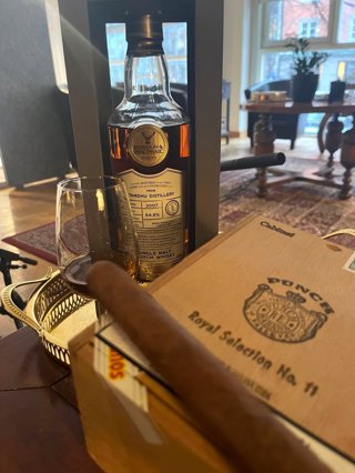 Avsnitt 285, Vintage Punch, Gordon&MacPhail whiskey, och hur blir det med priserna på kubaner?