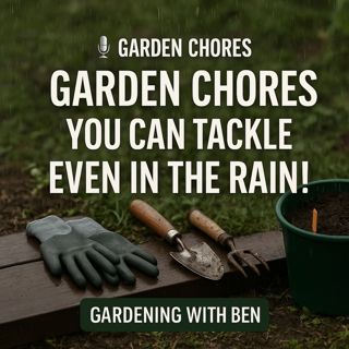 🎧 🌧️ Garden Chores You Can Tackle Even in the Rain!