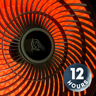 Warm Heater Vibes 12 Hours I Heater Fan White Noise for Sleeping