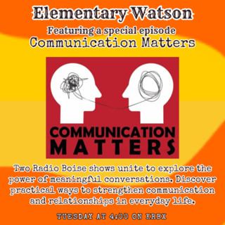 Elementary Watson - Communication Matters crossover for radiothon