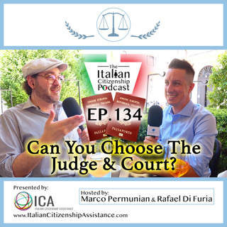 Can You Choose The Judge & Court? - Italian Citizenship Court Cases 1948 Case & Descent