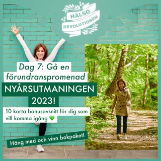 BONUS! NYÅRSUTMANINGEN 2023: DAG 7 – GÅ EN FÖRUNDRANSPROMENAD