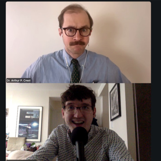 Dr. Arthur P. Crest with Josh Tobin