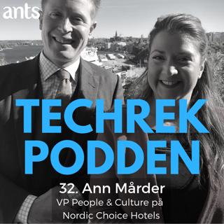 32. Ann Mårder, VP People & Culture på Nordic Choice Hotels