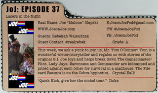 G.I. Joe Ep 37: Lasers in the Night w/ Rebekah Walendzak