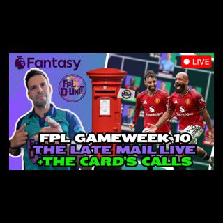 PRESS UPDATES & DOUBLE UNITED?💣 | FPL GW10 THE LATE MAIL LIVE📬🔥| Fantasy Premier League Tips 2025/26