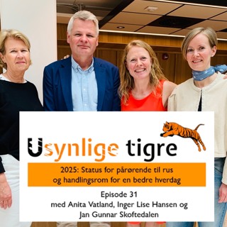 Episode 31: 2025: Status for pårørende til rus og handlingsrom for en bedre hverdag
