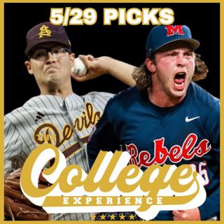 College Baseball Picks May 29th - NCAA Baseball Tournament Predictions | The College Baseball Experience (Ep. 233)