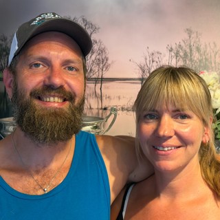 Monica Kinappel og Ruben Andre Li