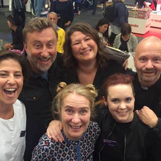 Janne Josefsson, Dilsa Demirbag-Sten, Kent Wisti och Ina Lundström