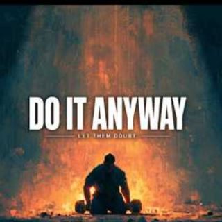 Do It Alone, Broke, Tired & Scared | Motivational Speech