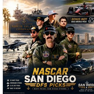 Anduril 250 DFS Picks 2026 I NASCAR Gambling Podcast (Ep. 817)