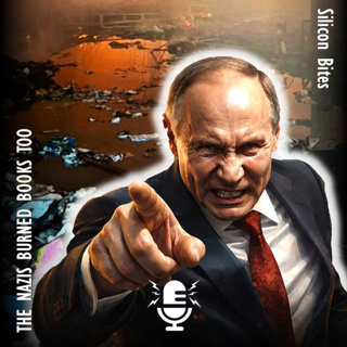 Russia's Genocide Accelerates with Cultural Destruction - the Nazi's Burned Books too!