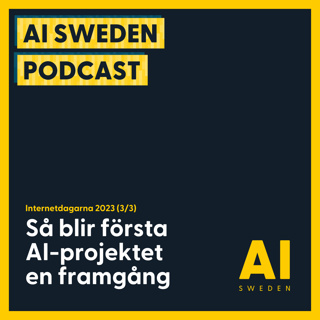 Så blir första AI-projektet en framgång – Internetdagarna 2023, avsnitt 3 av 3
