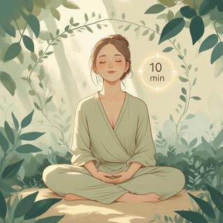 10 Min Guided Meditation | Clear Your Mind, Let Go Of All The Noise, & Come Back To Yourself Again