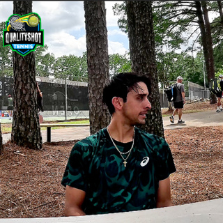 "I was ONE point away from losing!" - Andres Andrade | ATP Challenger Little Rock Open