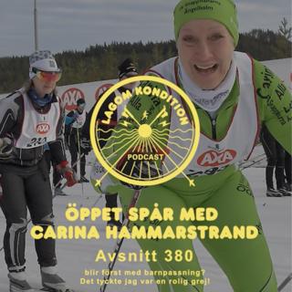 380. Öppet Spår-special med Carina Hammarstrand