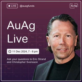 #4 AuAg Live with Eric Strand