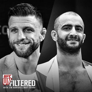 Calvin Kattar and Giga Chikadze
