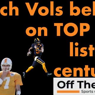 Hendon Hooker the ONLY Vol to make ESPN's list of top 90 QBs since 2000