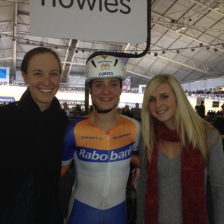 Revolution 38 Marianne Vos talks to Annie and Heather for Cycling Shorts