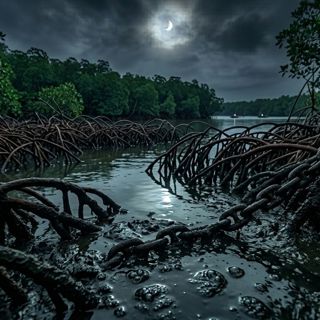 The Libreville Mangrove-Root Entrapment
