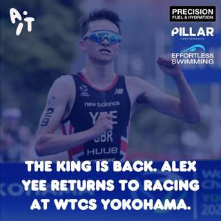 The king is back. Alex Yee returns to racing at WTCS Yokohama.