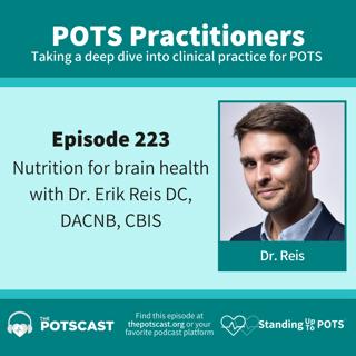 E223:Nutrition for brain health with Erik Reis, DC, DACNB, CBIS