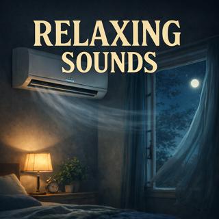 Relaxing Sounds - Midnight AC Ambience | Sleep, Study, Focus | (8 Hours)