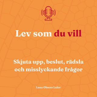 143. Skjuta upp, beslut, rädsla och misslyckanden – frågor om Lev som du vill-programmet