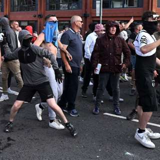 UK Riots Escalate, Tommy Robinson in Cyprus Resort, London Riots Spark Chaos, Huw Edwards Pleads Guilty, and more...