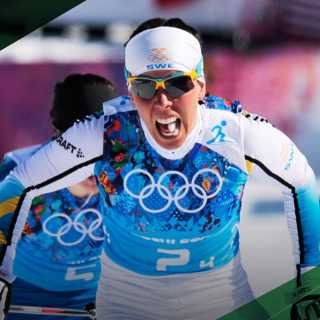 Charlotte Kallas galna bragdstafett