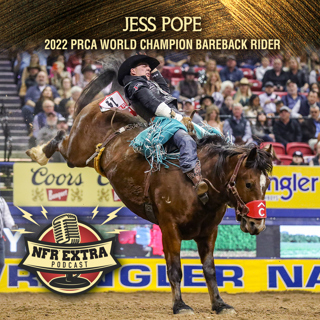 #145 2022 PRCA World Champion Bareback Rider Jess Pope