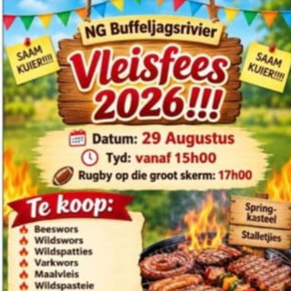 Ds Stephan van Heerden oor NG Buffelsjagrivier Vleisfees