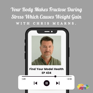 EP 434 Your Body Makes Fructose During Stress Which Causes Weight Gain with Chris Mearns