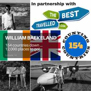 William Baekeland - 154 countries ... and is traveling to another list of 12,000 places!