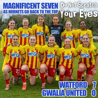 WATFORD FC WOMEN 7-0 GWALIA UNITED
