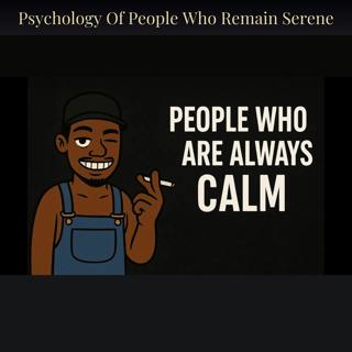 Psychology Of People Who Remain Serene