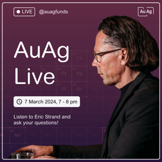 #1 AuAg Live with Eric Strand