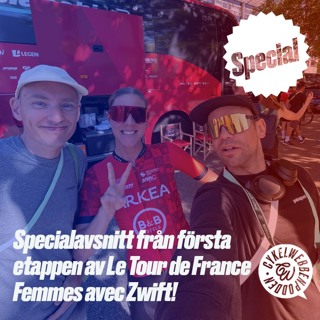 Specialavsnitt från etapp 1 av Tour de France Femmes avec Zwift