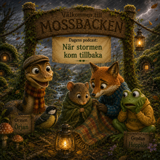 Godnattsaga för barn: När stormen kom tillbaka - Berättelser från Mossbacken