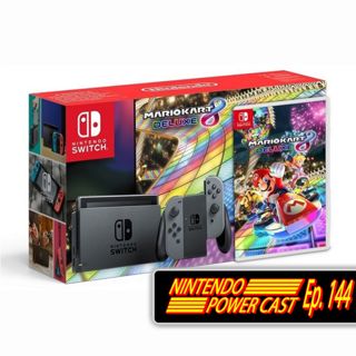 Mario Kart 8 Holiday Bundle, Youtube on Switch, Nintendo Podcast. NPC. 144