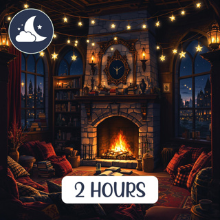 🎄Harry Potter Christmas Ambience🎄 - 2 Hour Christmas at the Burrow | Relaxing SoundZzz