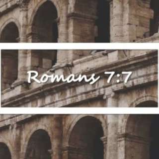 Romans 7:7