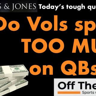 By spending LESS NIL on QBs, Vols can MONEYBALL their way to title